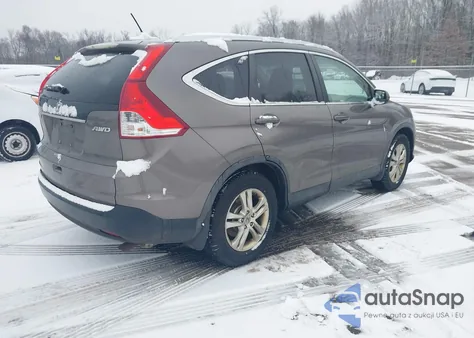 2012 Honda Cr-V Ex-L z USA, uszkodzony, nr VIN 5J6RM4H76CL048636